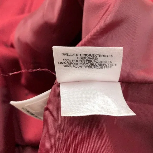 Le Suit Skirt Set Womens 18W Red Monochromatic Layered Professional Church 2pc - Picture 4 of 15